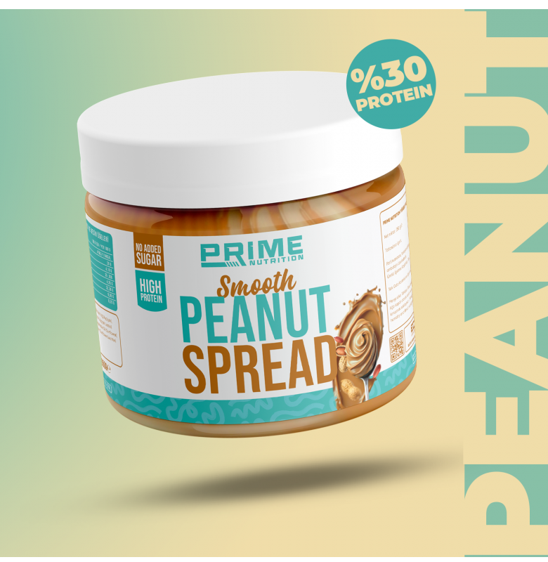 Prime Nutrition Smooth Peanut Butter 350g (Peanut Spread) Secondary image