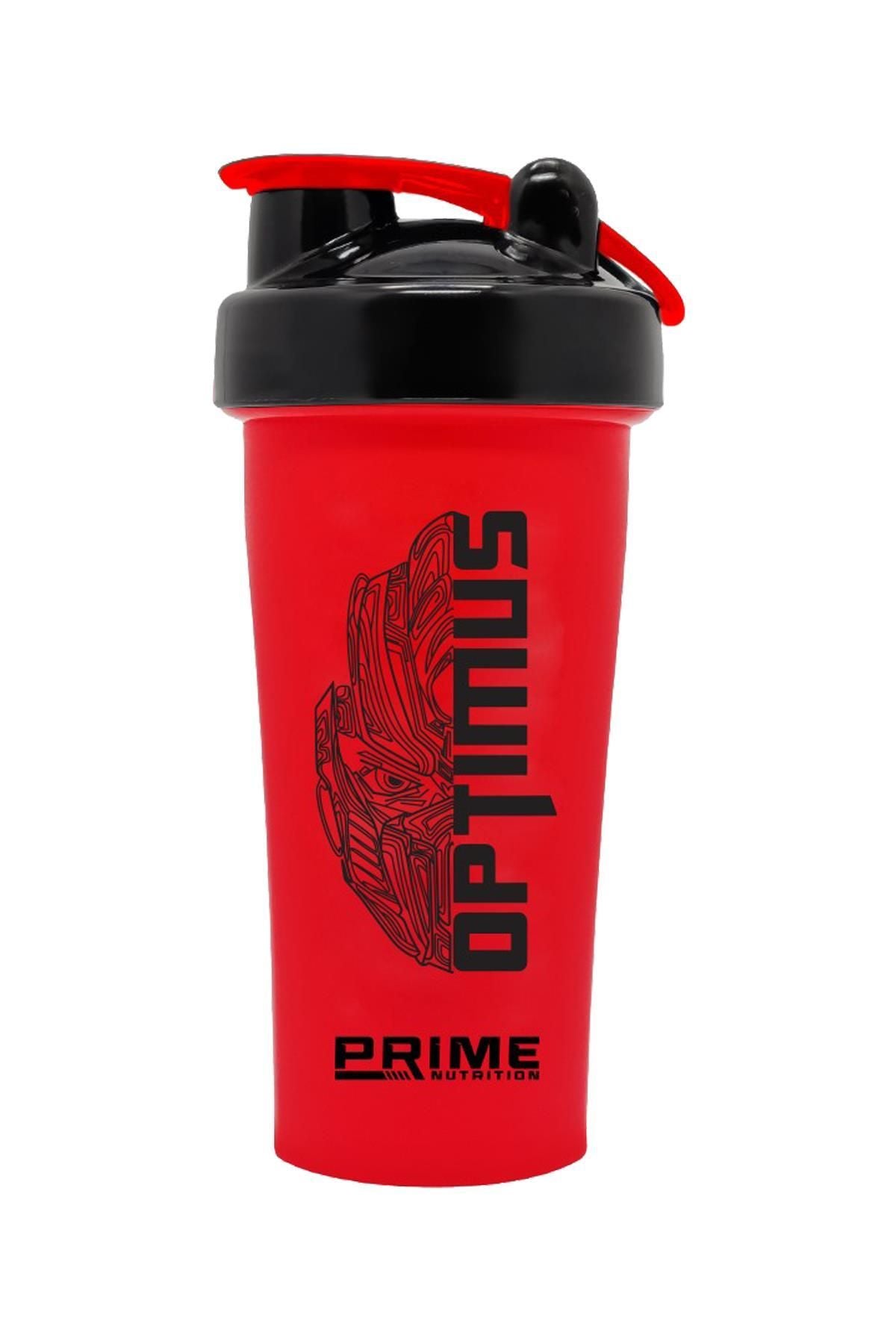 Prime Nutrition Optimus Protein Shaker Kırmızı 650ml Ürün ana görseli