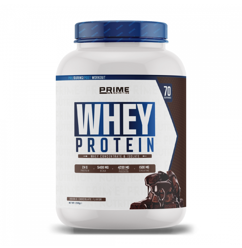 Prime Nutrition Whey Protein™ Double Chocolate 2310g - Çikolata Aromalı Protein Tozu