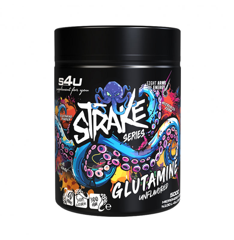S4U L-Glutamine 300g - Aromasız Saf Glutamin