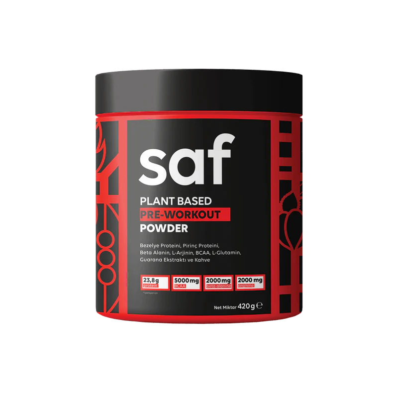 SAF Nutrition Athletics 420g Vegan Powder Pre-Workout Main image