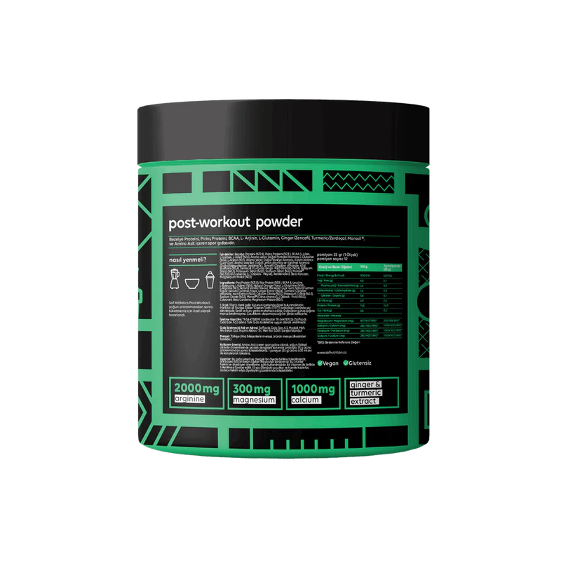 SAF Nutrition Athletics 420g Toz Post-Workout