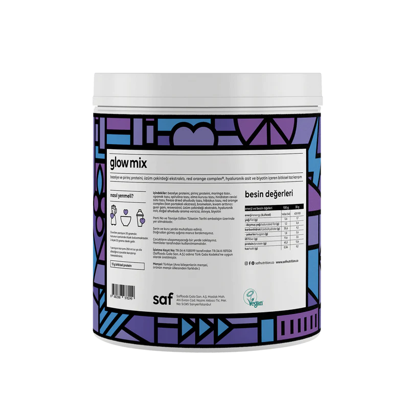 SAF Nutrition Vegan Protein Superfood Glow 360g (Plant-based Protein)