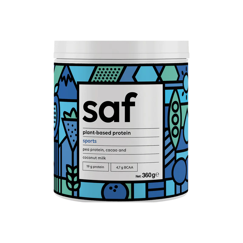 SAF Nutrition Vegan Protein Superfood Sports 360g (Bitkisel Protein)