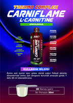 SSN Carniflame 3000mg L-Karnitin 900ml Kivi Aromalı