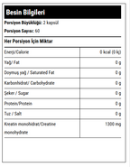 Hardline Creapure Kreatin Monohidrat Takviyesi 120 Kapsül