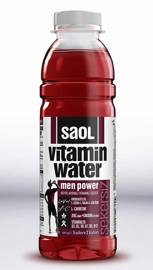 SAOL Vitamin Water Men Power 500ml - Erkeklere Özel Formül