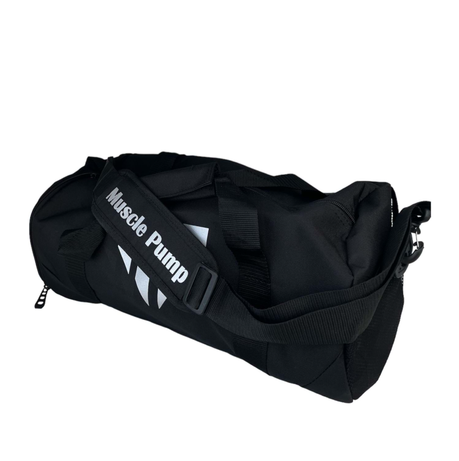 Muscle Pump Sports Bag Black - For Fitness and Training Main image