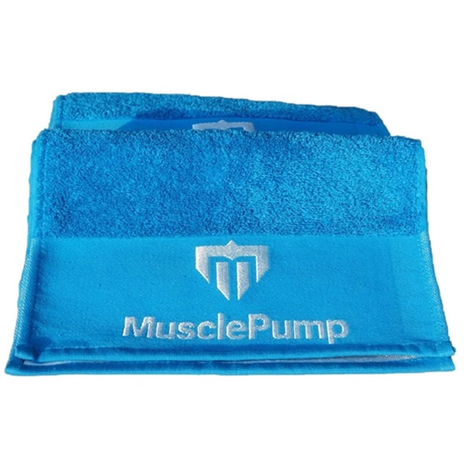Muscle Pump Blue Towel - Quick Drying Model for Athletes Main image