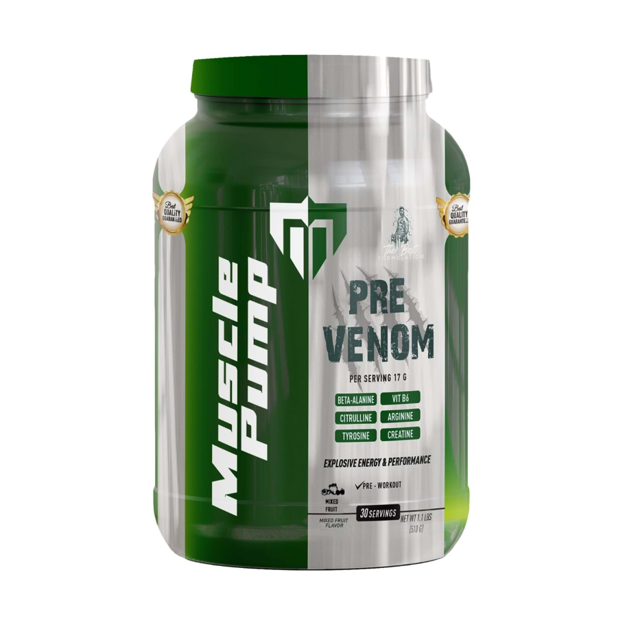 Muscle Pump Pre-Venom Powder Karışık Meyve 510 Gr