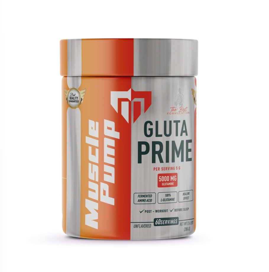 Muscle Pump Glutamine Prime Powder 300g Aromasız Saf