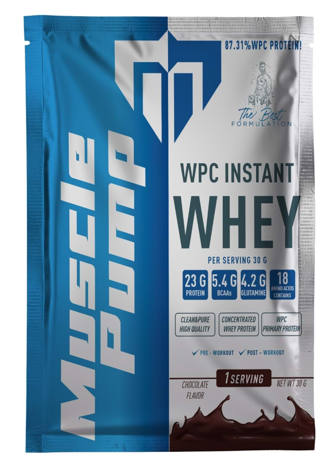 Muscle Pump WPC Instant Whey 30g Çikolata Aromalı (Tekli)
