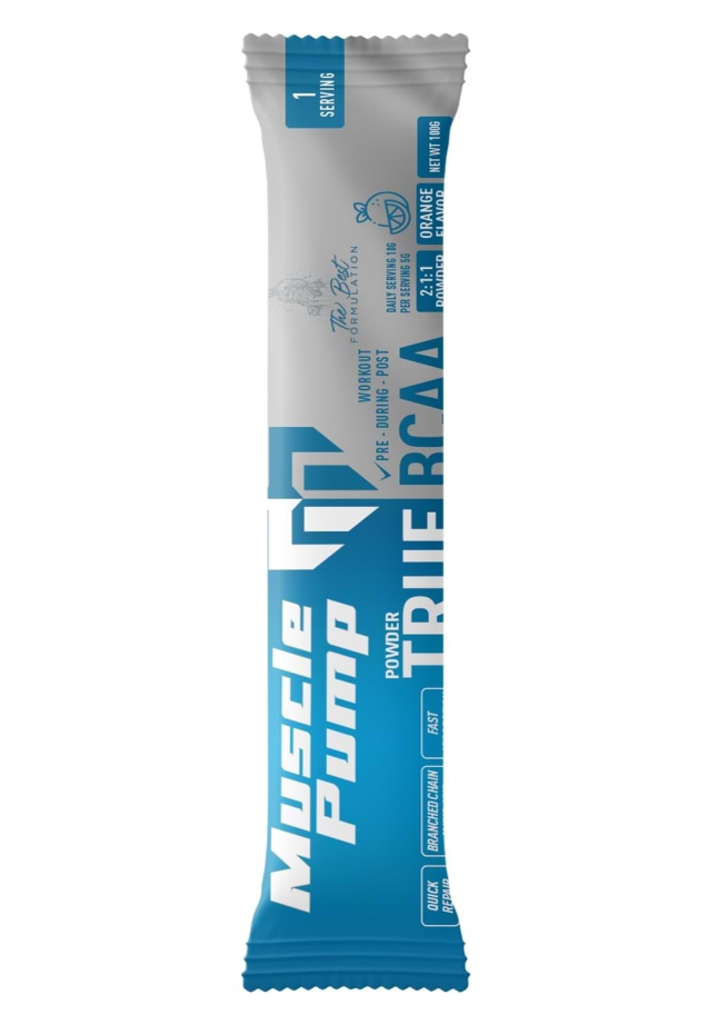 Muscle Pump BCAA 2:1:1 True Powder Portakal Aromalı 5 Gr