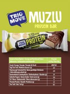 Trio Move 33% Protein Bar Banana 50g - High Protein (Single)