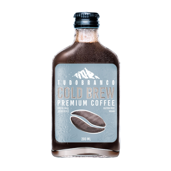 Tudobranco Premium Cold Brew Coffee 200ml Sugar Free  Main image