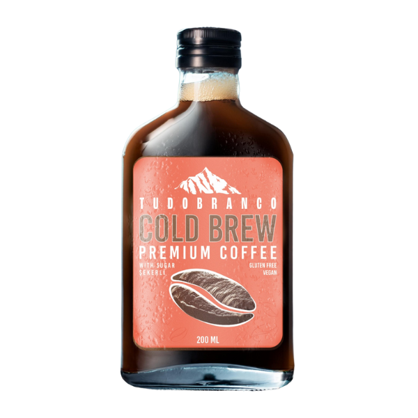 Tudobranco Premium Coffee Cold Brew Soğuk Kahve 200 ml. - Şekerli