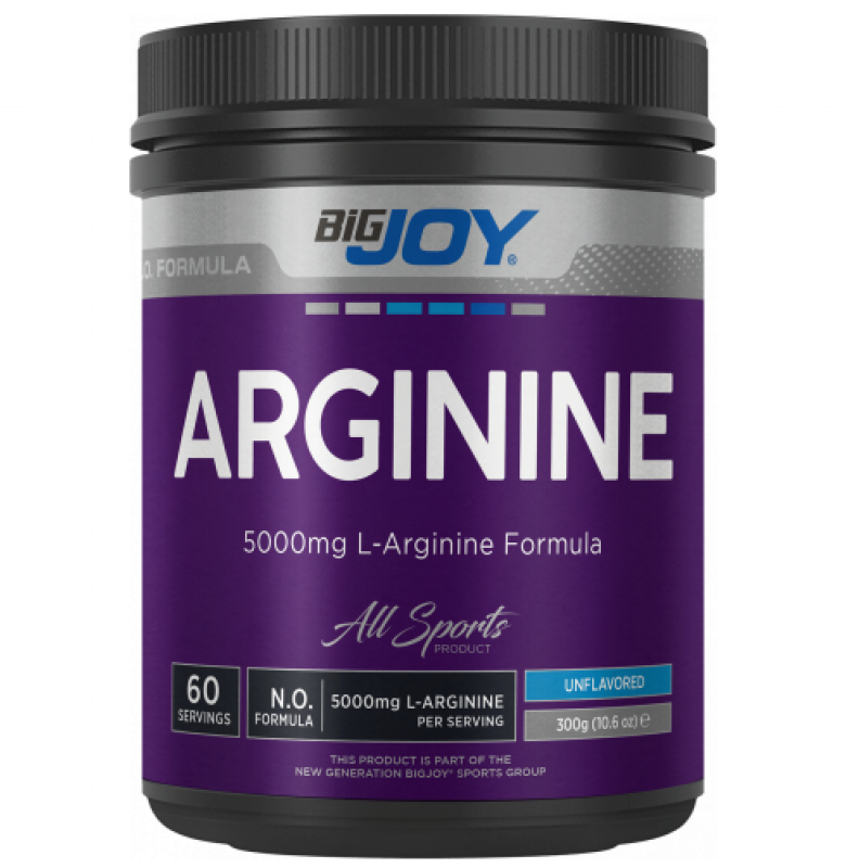 Bigjoy %100 Pure L-Arginine Aromasız 300 gram Saf L-Arjinin