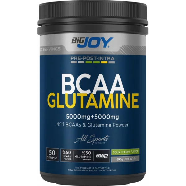 Bigjoy BIG2 BCAA + Glutamine 600g Cherry Flavored Amino Acid