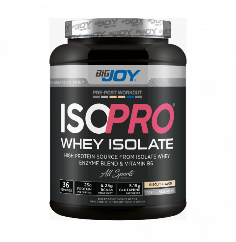 BigJoy® ISOPRO 1020g - Kurabiye Aromalı İzole Protein Tozu