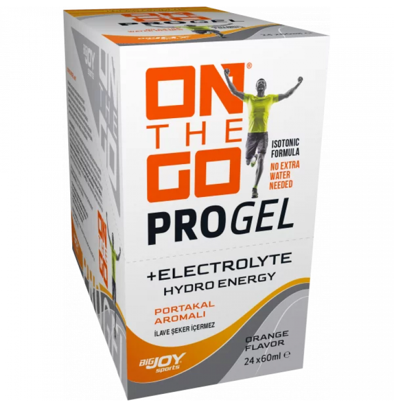 Bigjoy Sports On The Go Progel 60ml Orange (Box of 24) Main image