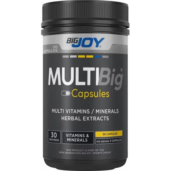 Bigjoy Sports Multibig Vitamin Mineral Complex 90 Capsules  Main image
