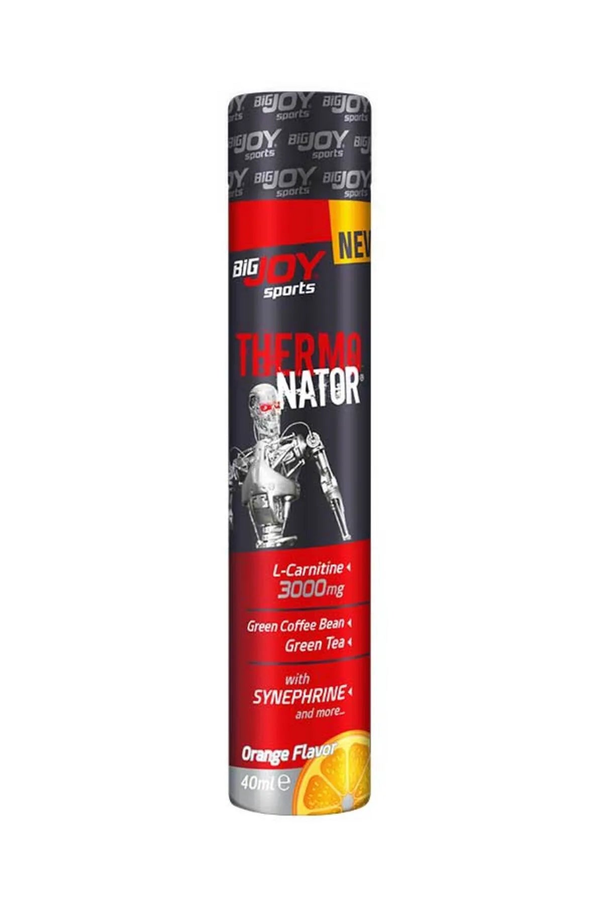 Bigjoy Sports Thermonator Karnitin - Portakal 40ml x 1 Shot (Tekli)