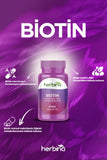 Herbina Biotin 5000 mcg (At Kuyruğu Ekstresi) - 30 Tablet