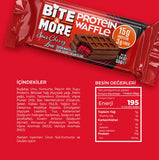 Bite & More Protein Waffle Sour Cherry Love - Vişne Krema Dolgulu 1 Adet x 55 Gram (Tekli)