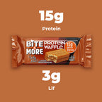 Bite & More Why Nut? Protein Waffle 12'li Kutu 55g - Fındıklı