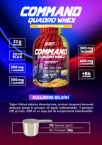SSN Command Quadro Whey 2100g - Biscuit Flavored Protein Powder