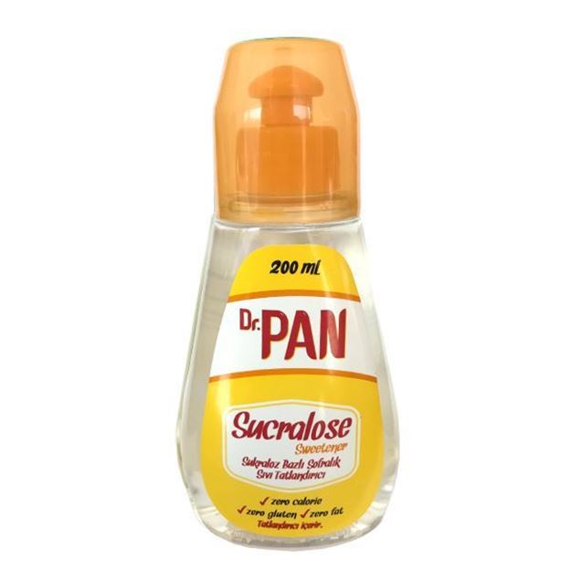 Dr.Pan Sukralozlu Sıvı Tatlandırıcı 200ml - Kalorisiz