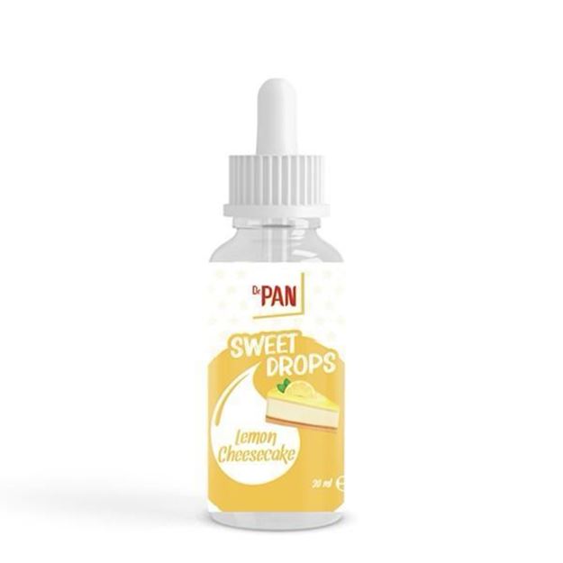 Dr.Pan Sweet Drops Limonlu Cheesecake 30ml - Kalorisiz Sıvı Tatlandırıcı