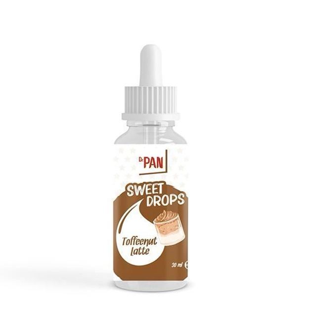 Dr.Pan Sweet Drops Fındık Latte 30ml - Kalorisiz Sıvı Tatlandırıcı