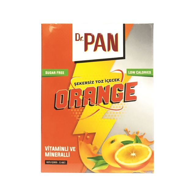 Dr.Pan Sugar-Free Powder Drink Orange - Diet and Fit Life Main image