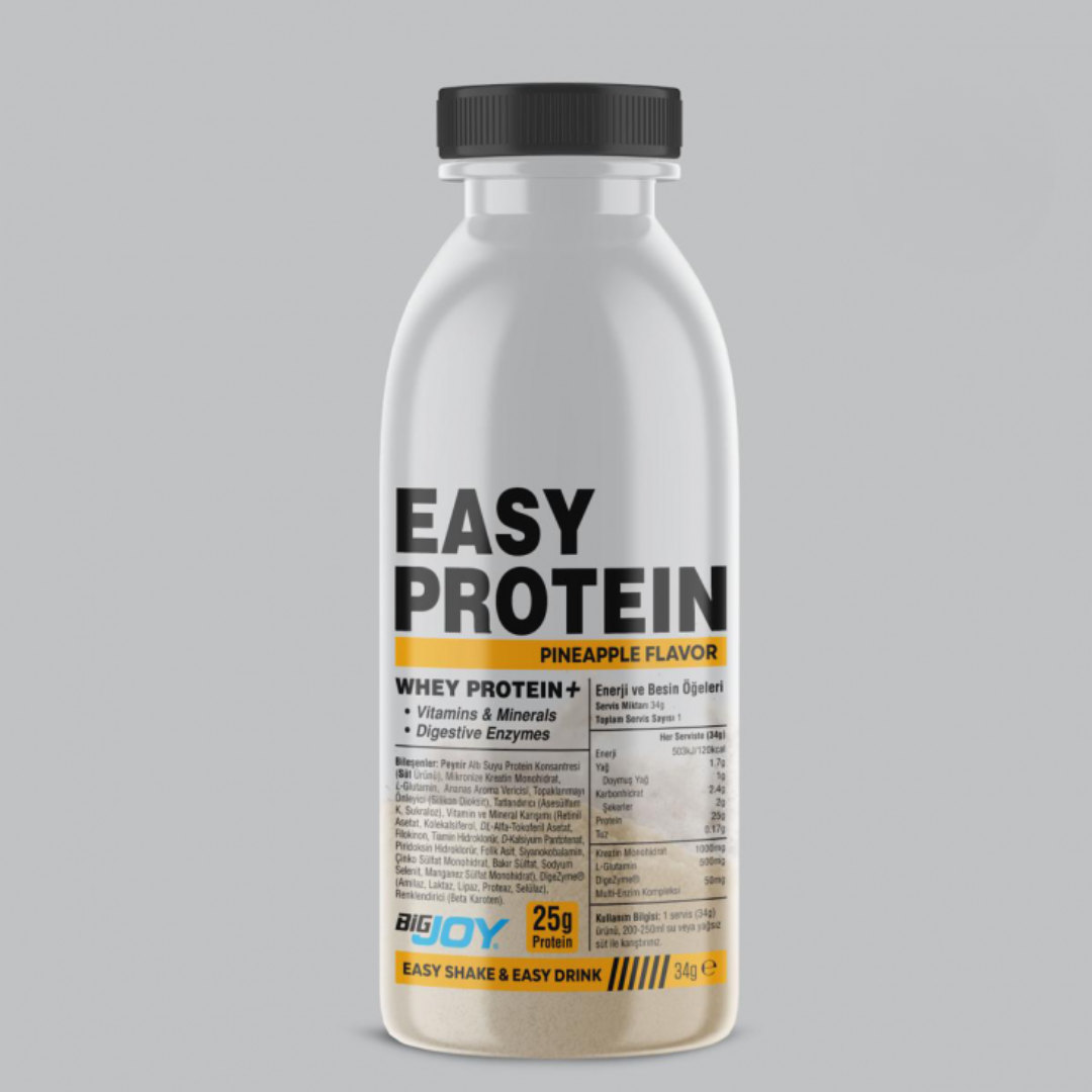 Bigjoy Easy Protein Powder 34g - Pineapple Flavor (Single) Secondary image