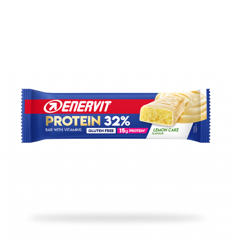 Enervit Low Sugar Protein Bar Lemon Cake 1 Adet x 48g Limon Kek Aromali (Tekli)