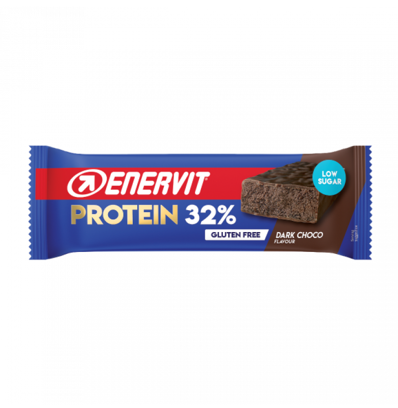 Enervit Low Sugar Protein Bar 60g - Bitter Çikolata (Tekli)
