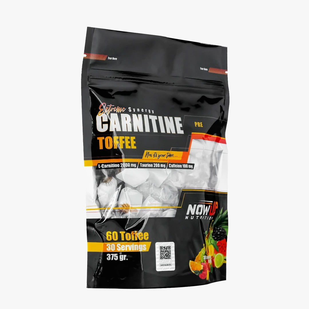 NOWUP Nutrition L-Karnitin Toffee 60 Tablet Mevsim Meyveleri (