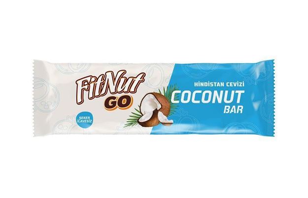 FitNut Go Coconut Bar 40g - Hindistan Cevizli Diyet Bar