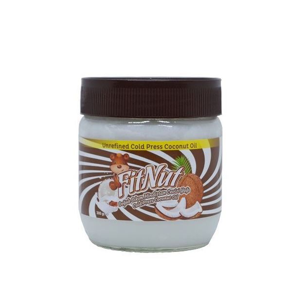 FitNut Coconut Oil 300g - Cold Pressed and Refined Main image