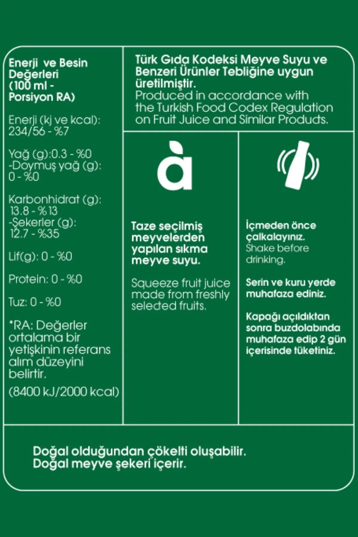 Flavz 100% Natural Apple Juice - 640ml Glass Bottle