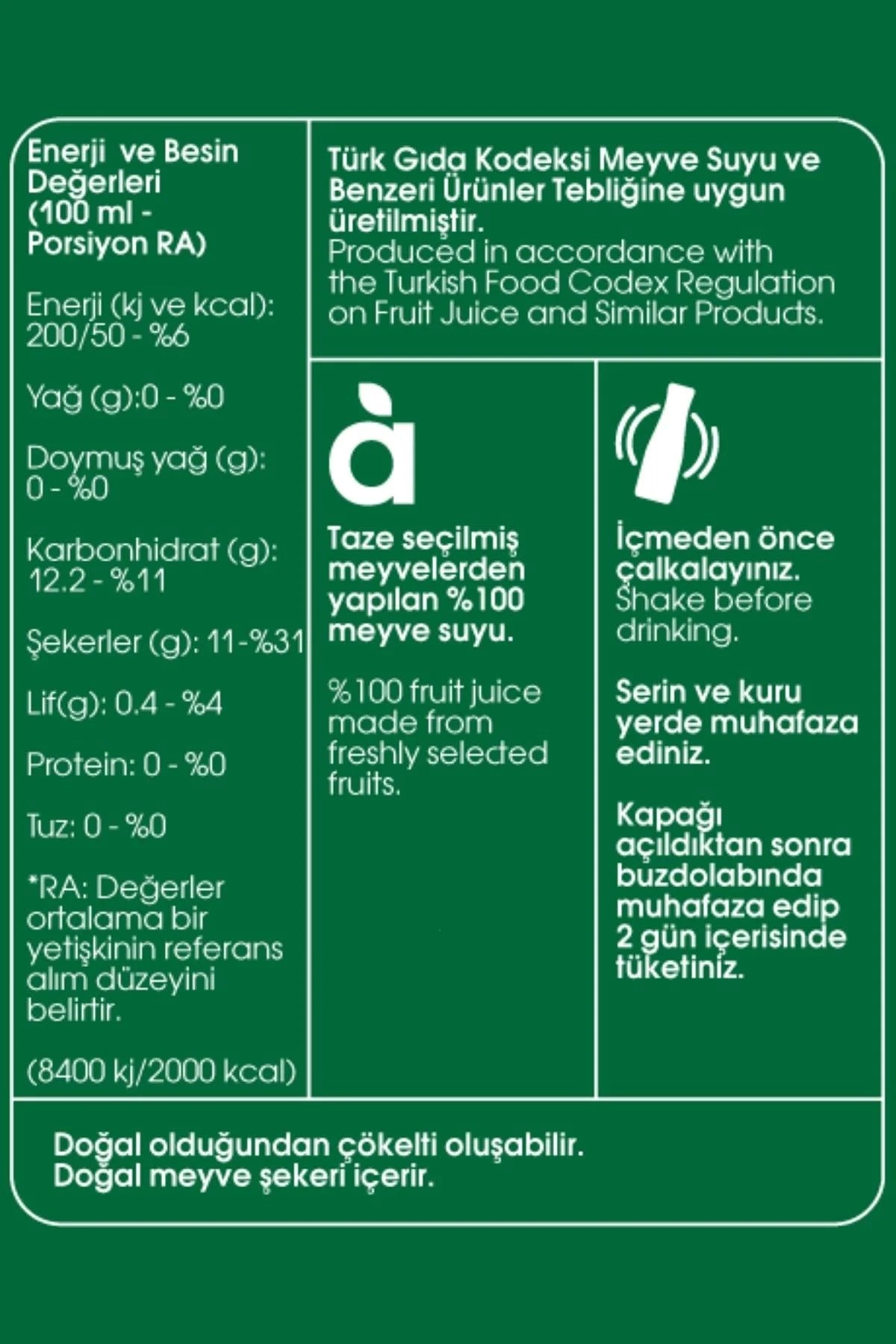 Flavz %100 Doğal Elma ve Pancar Meyve Suyu - 250ml Cam Şişe
