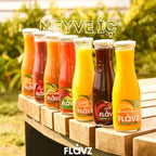 Flavz %100 Doğal Vişne Meyve Suyu - 640ml Cam Şişe