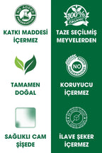 Flavz %100 Doğal Şeftali & Elma Meyve Suyu - 250ml Cam Şişe