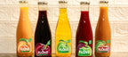 Flavz %100 Doğal Elma Sıkma Meyve Suyu - 640ml Cam Şişe
