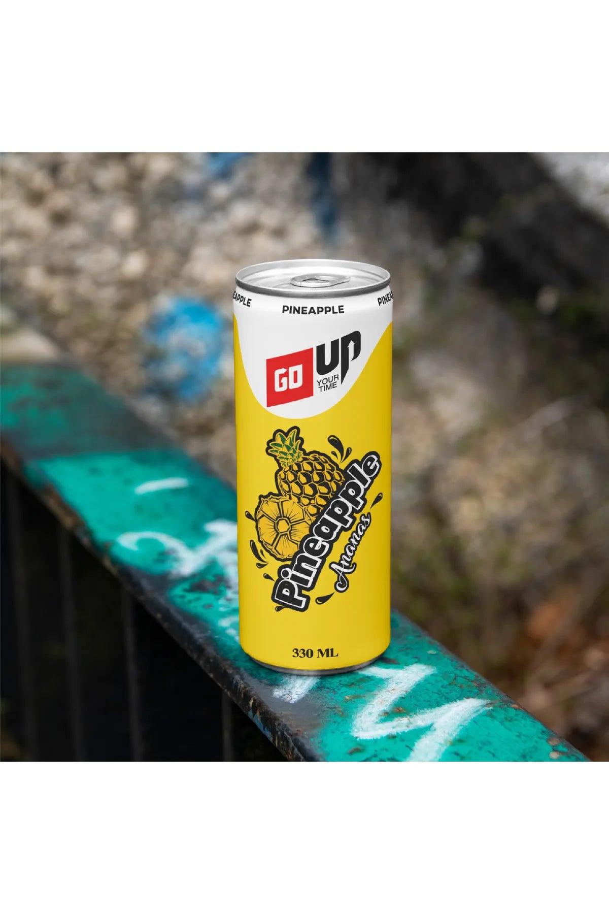 GO UP Pineapple Flavored Carbonated Drink - 330ml Main image