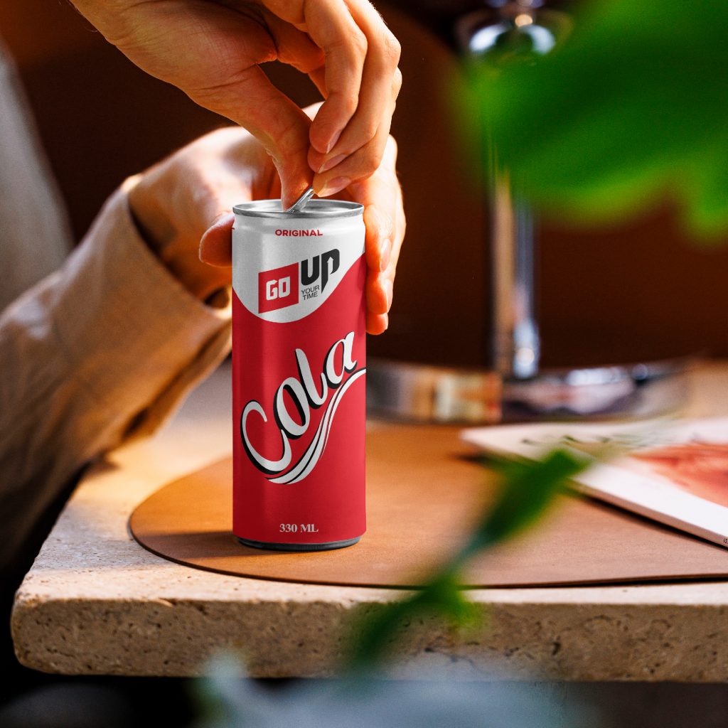 GO UP Kola Aromalı Gazlı İçecek - 330ml