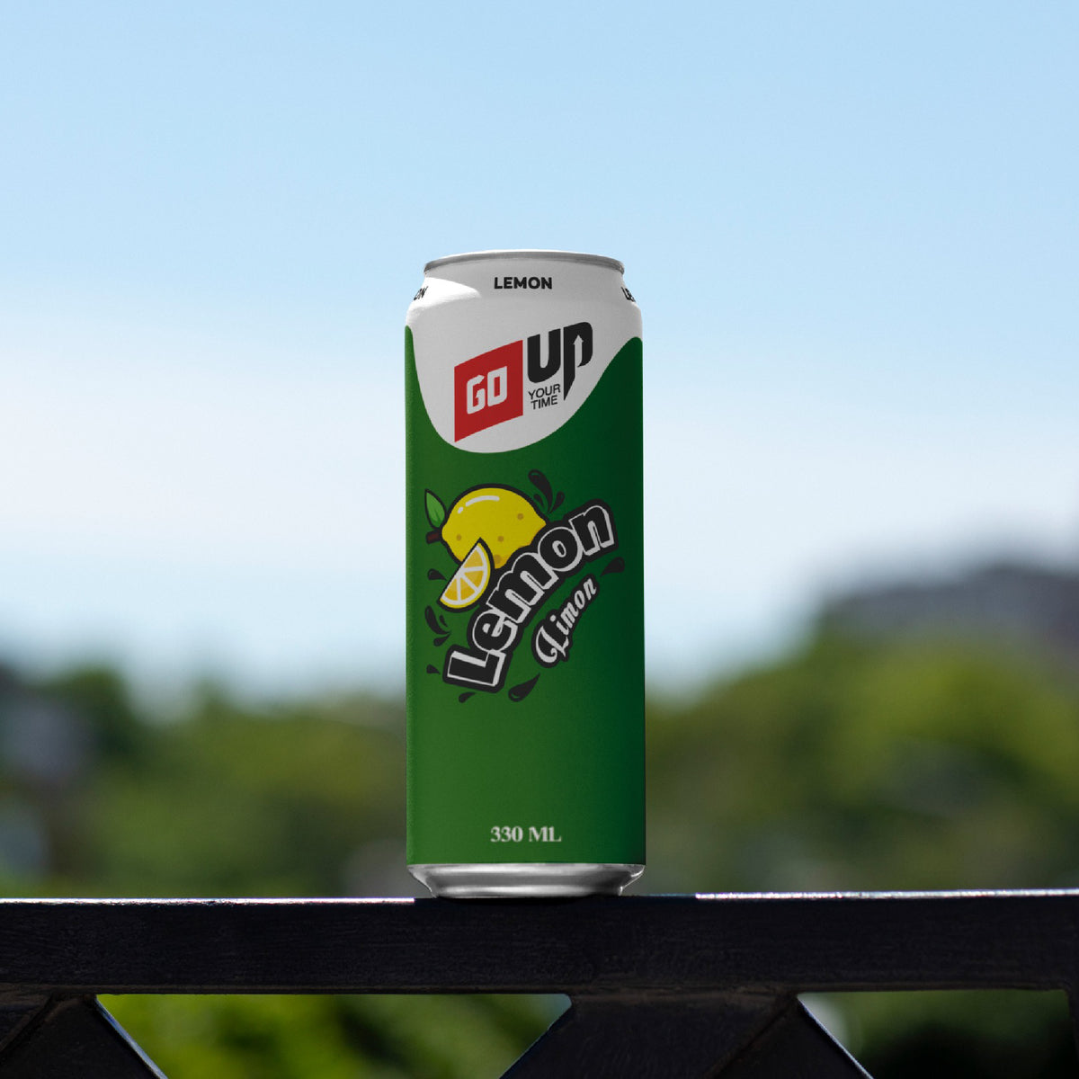 GO UP Limon Aromalı Gazlı İçecek - 330ml