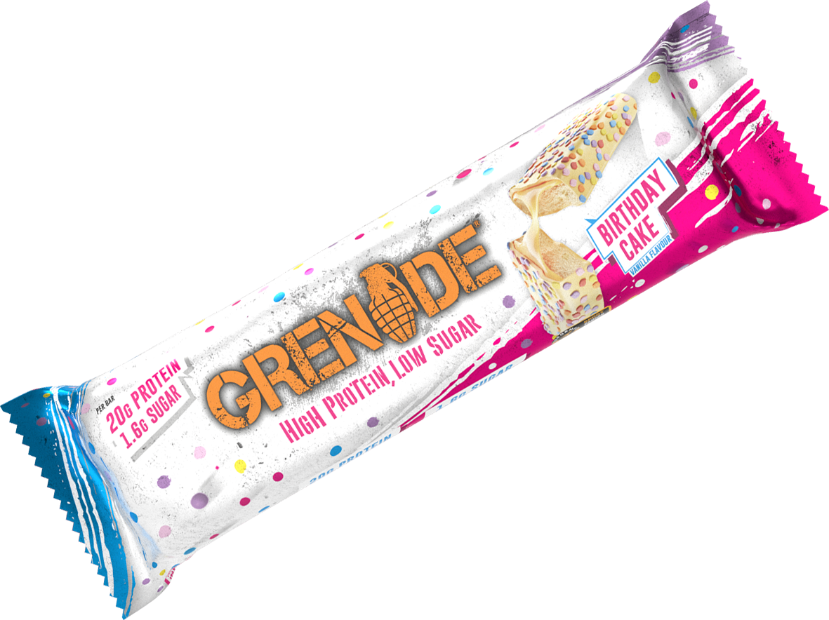 Grenade Birthday Cake Protein Bar 60 gram (Tekli)