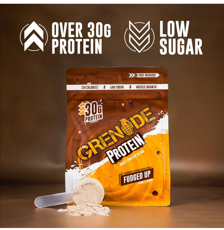 Grenade Whey Protein Powder Fudge Up 480g - Chocolate